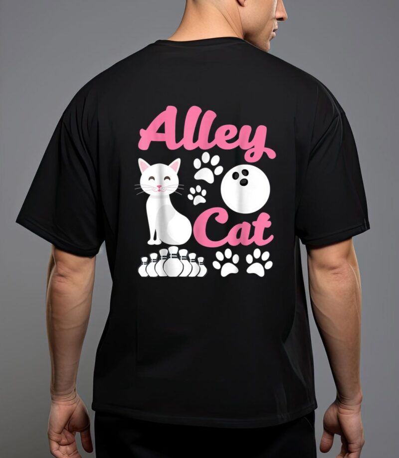 Alley c.at - funny bowling T-Shirt