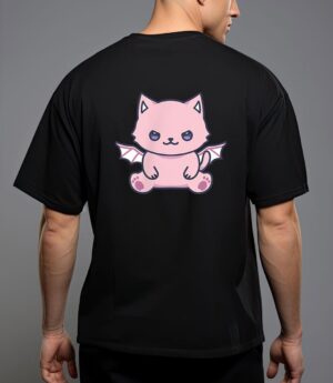Cat pastel goth cute kawaii aesthetic lover owner spooky T-Shirt