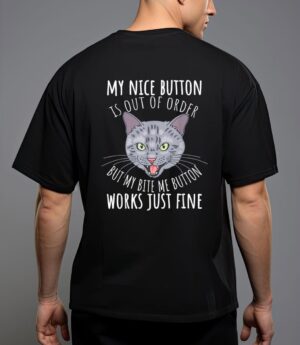 Cat tshirt, funny cat tees, cat lover gifts, cat bite me T-Shirt