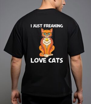 Cute cat design for men women kitten feline pet cat lovers T-Shirt