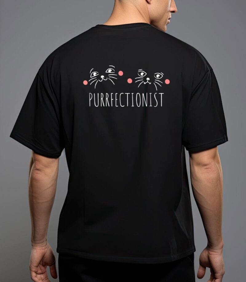 Cute purrfectionist cat gift T-Shirt