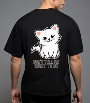 Don ell me what o do meme funny retro style vintage cats T-Shirt