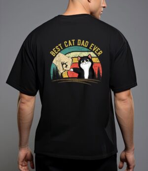 Father's day 2022 cat dad gifts for men best cat dad ever T-Shirt