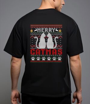 Funny cat lover merry catmas christmas T-Shirt