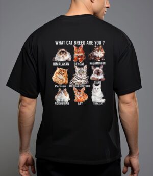 Funny cat lover personality est cat breed cute cats breeds T-Shirt
