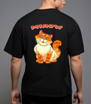 Funny cat miaow cat lovers T-Shirt