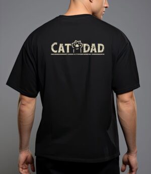 Funny fathers day cat dad T-Shirt