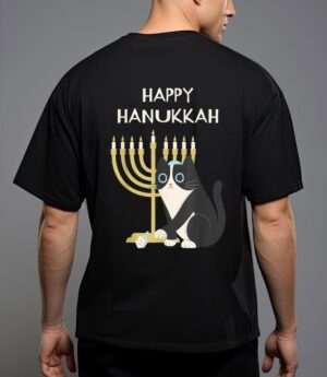 Happy hanukkah cat hanukkah T-Shirt