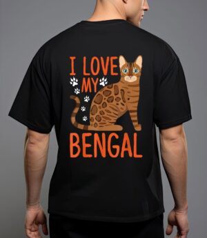 I love my bengal bengal cat costume bengal cat T-Shirt