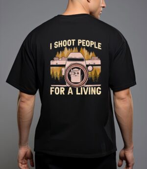 I shoot people for a living photography cat photographer T-Shirt