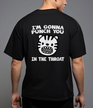 I'm gonna punch you in the throat funny lion cat T-Shirt