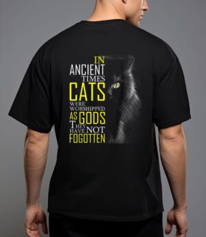 In ancient imes cats were worshipped as gods cat T-Shirt