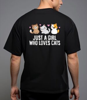 Just a girl who loves cats T-Shirt