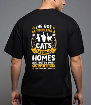 Love foster adopt cat adoption quotes animal rescue cat T-Shirt
