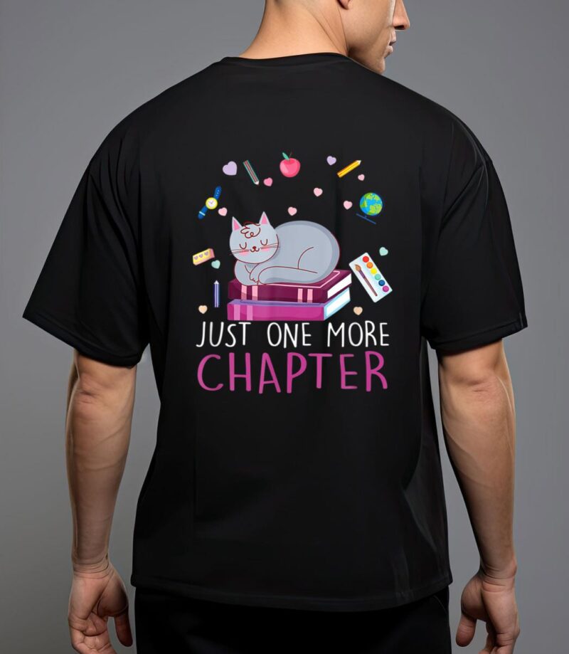 Lovely kitten book and cat lover one more chapter T-Shirt