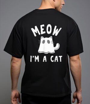 Meow i m a cat halloween costume T-Shirt