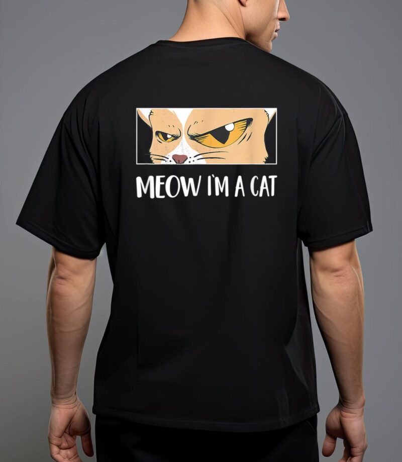 Meow i'm a cat - meow kitty funny cats black cat T-Shirt