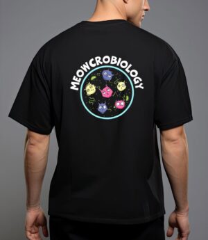 Meowcrobiology science lover microbiology scientist cat T-Shirt