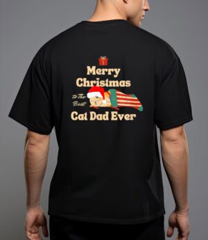 Merry christmas cat friends T-Shirt