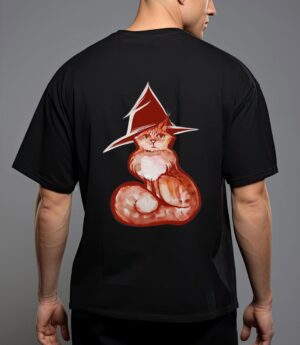 Orange cat witch tabby oranges kitty cat T-Shirt