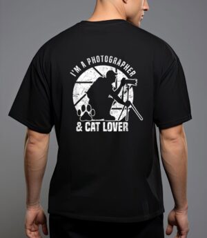 Photography i m a photographer cat lover photograph T-Shirt
