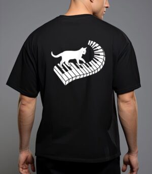 Piano cat funny piano player musician keyboard pianist cat T-Shirt