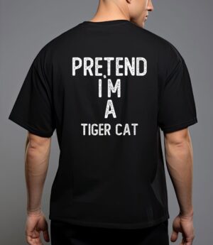 Pretend i m a iger cat funny halloween T-Shirt