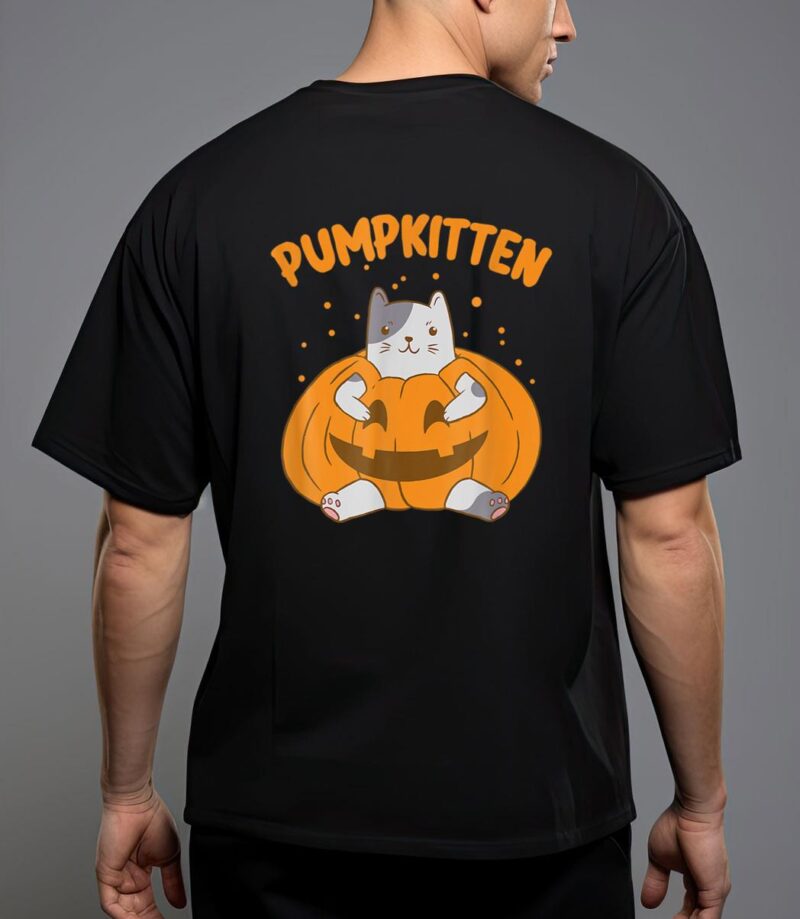 Pumpkitten halloween 2022 group funny pumpkin and cat T-Shirt