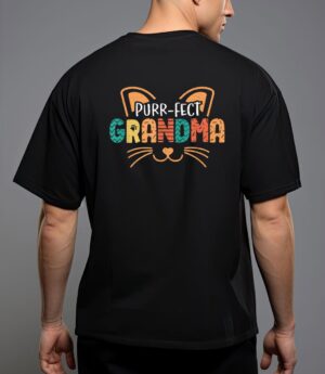 Purr-fect cat grandma cats lover T-Shirt