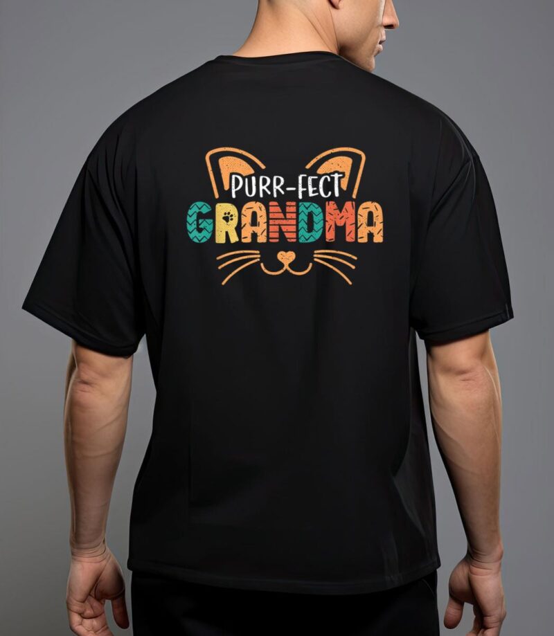 Purr-fect cat grandma cats lover T-Shirt