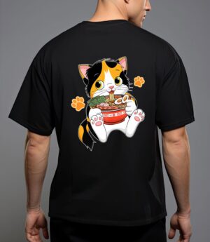 Ramen cat anime kawaii japanese merch gifts T-Shirt