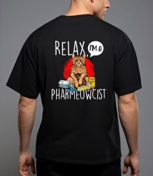 Relax i'm a pharmeowcist - pharmacist cat lover pharmacology T-Shirt