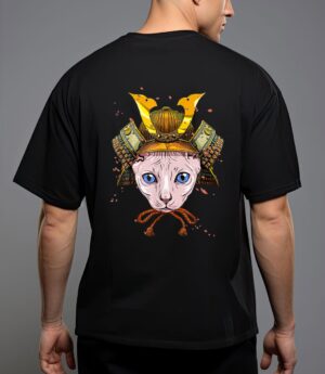 Samurai sphynx cat warrior samurai cat lovers T-Shirt