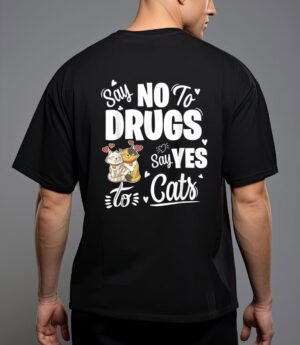 Say no to drugs say yes to cats red ribbon week T-Shirt