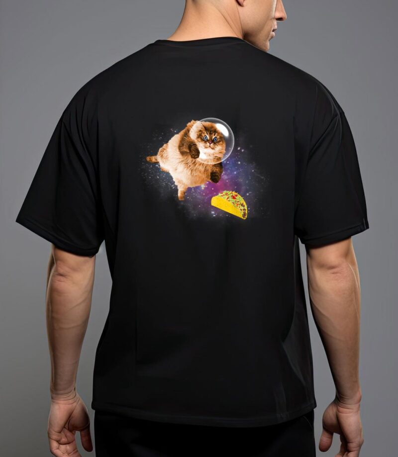 Taco cat , funny taco cat in space , taco cat T-Shirt