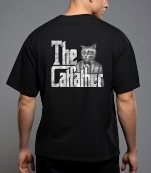 The catfather cat father mafia father cat T-Shirt