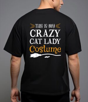 This is my crazy cat lady costume funny halloween cat lover T-Shirt