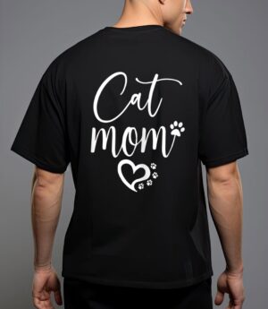 Womens cat mom T-Shirt