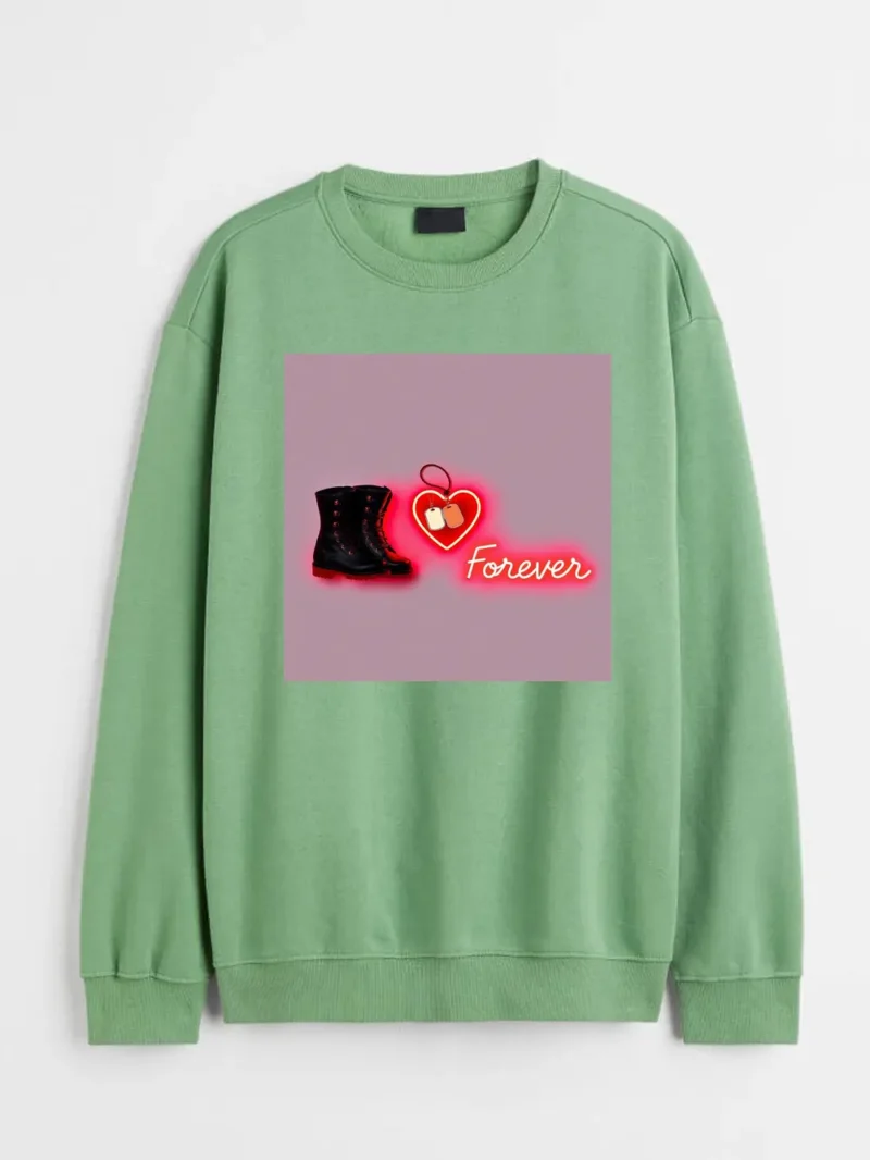 Daughter Of A Veteran Sweatshirt - Image 2