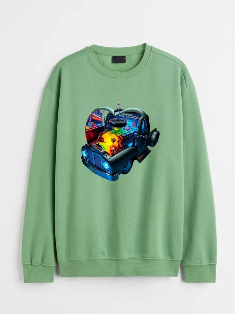Highways Are My Home Sweatshirt - Image 2
