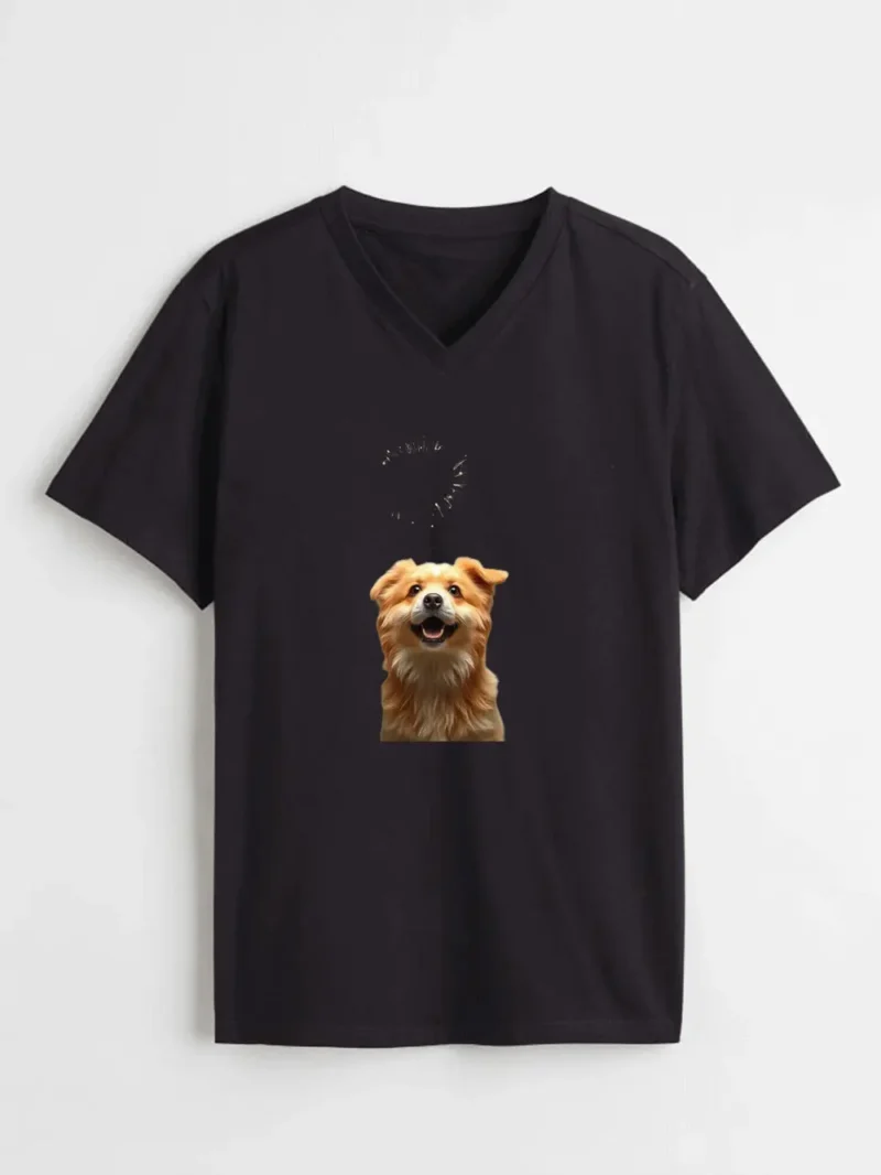 Its Not Dog Hair Its Canine Glitter T-Shirt - Image 2