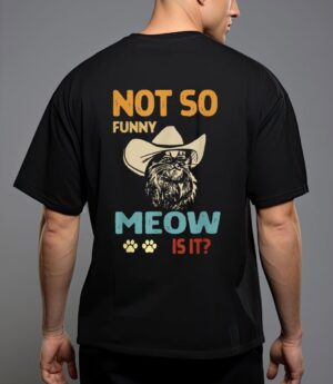 Super state trooper retro cat shirt not so funny meow is it T-Shirt